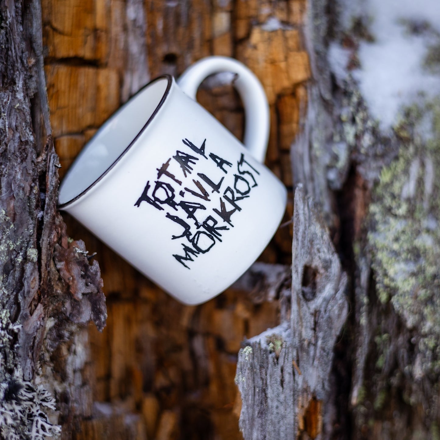 Lemmelkaffe kaffekopp Total jävla mörkrost