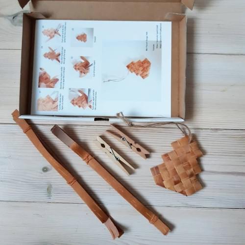 DIY Näverkit 2 st granar