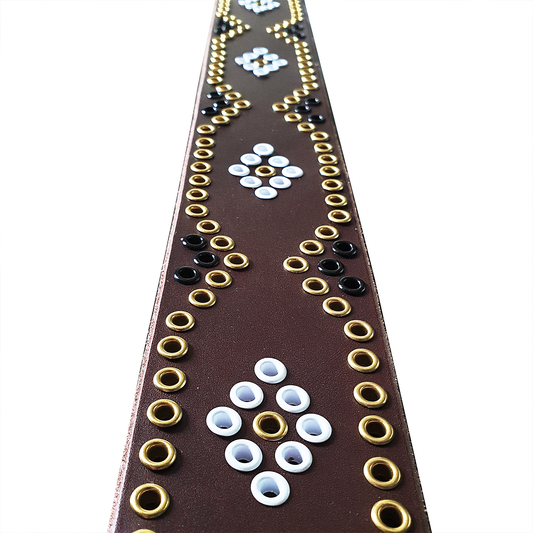 Bälte Jokkmokk brun 6cm