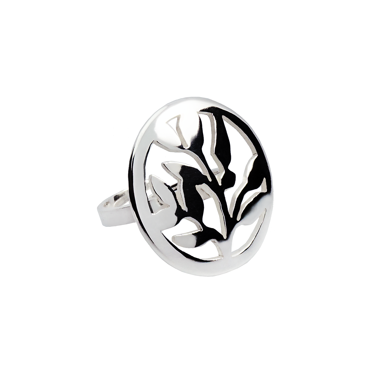 Camilla Mustikka Blåbär justerbar ring