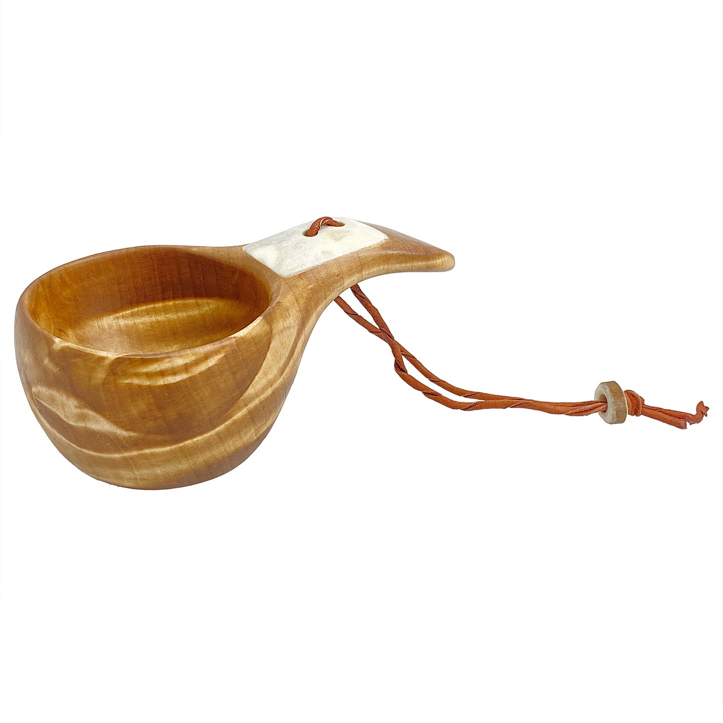 Träkåsa för barn med renhorn för personlig gravyr eller eget namn