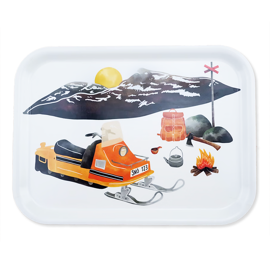 Bricka Kaffepaus 27x20 cm