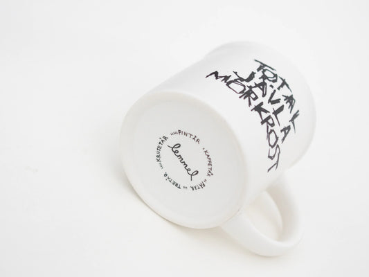 Lemmelkaffe kaffekopp Total jävla mörkrost