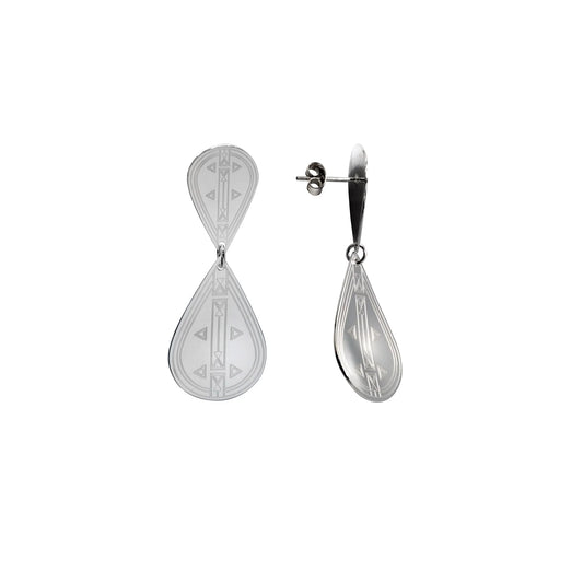 Erica Huuva Arvi långa örhängen