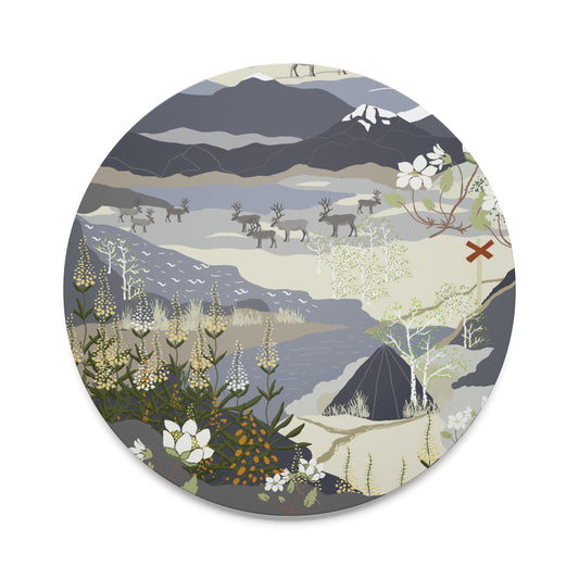 Grytunderlägg Fjällvandring grå/blå