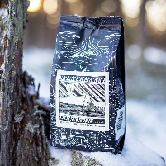 Lemmelkaffe Ekologiskt mörkrostat filterkaffe 250 g