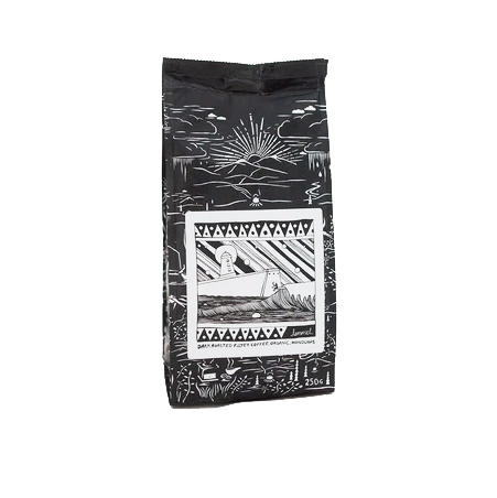 Lemmelkaffe Ekologiskt mörkrostat filterkaffe 250 g