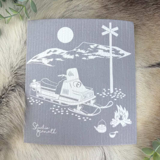 Disktrasa Kaffepaus stiliserad