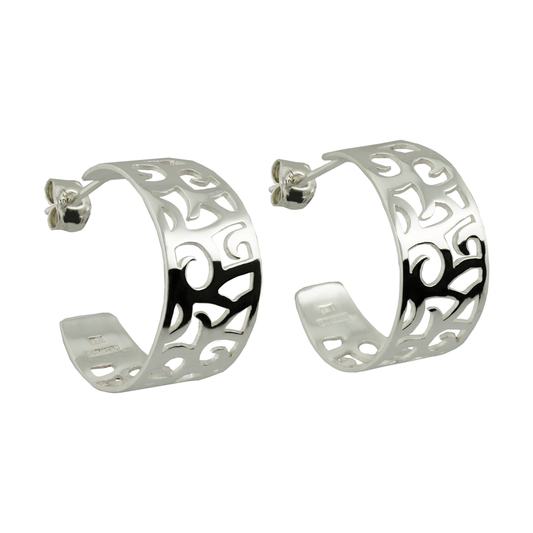 Taggig - Creolörhängen