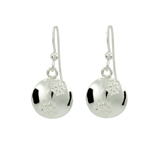 Camilla Mustikka Snöflinga örhänge krok