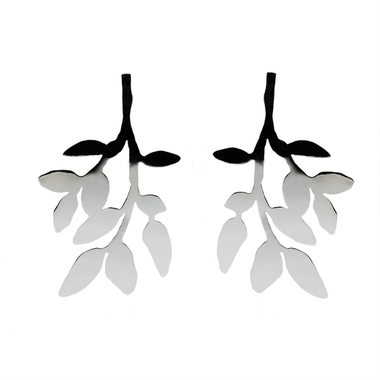 Camilla Mustikka Blåbär örhänge kvist stift