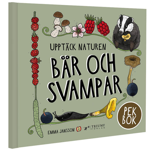 Eplaros Pekbok Upptäck naturen Bär & svampar