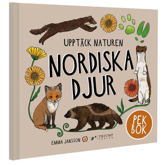 Eplaros Pekbok Upptäck naturen Nordiska djur