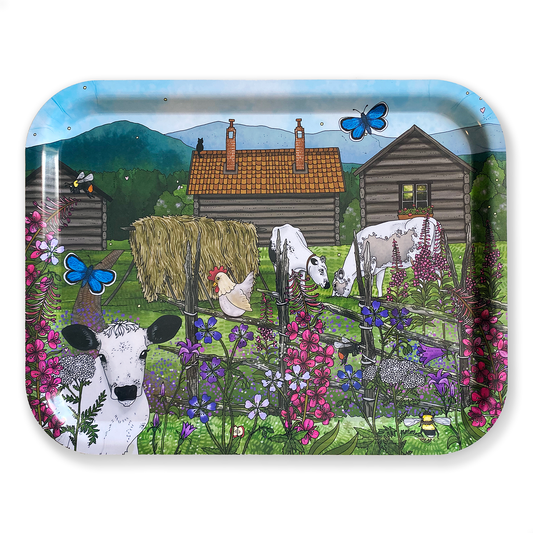 Eplaros bricka 36x28cm Lindorna