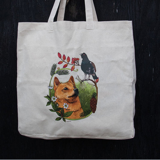 Eplaros tygväska Finsk spets