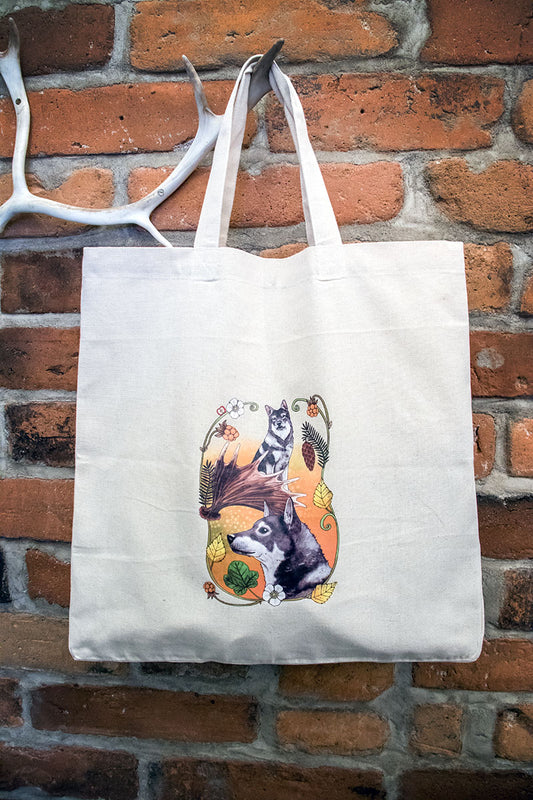 Eplaros tygväska Jämthund