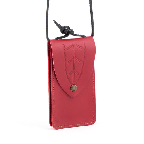 Kero mobilväska röd plus