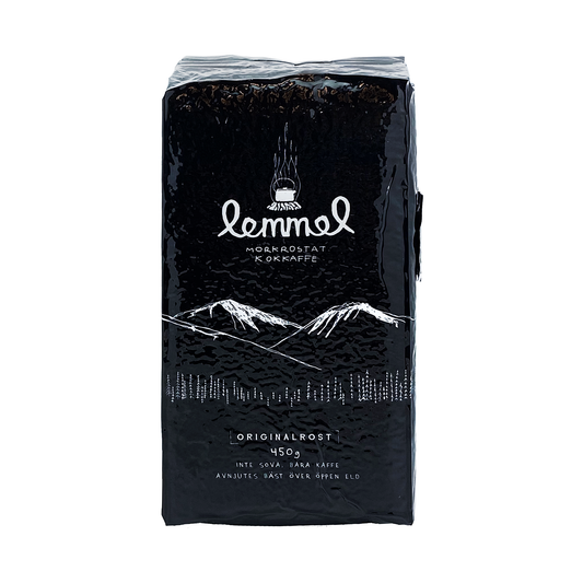 Lemmelkaffe mörkrostat kokkaffe 450 gr
