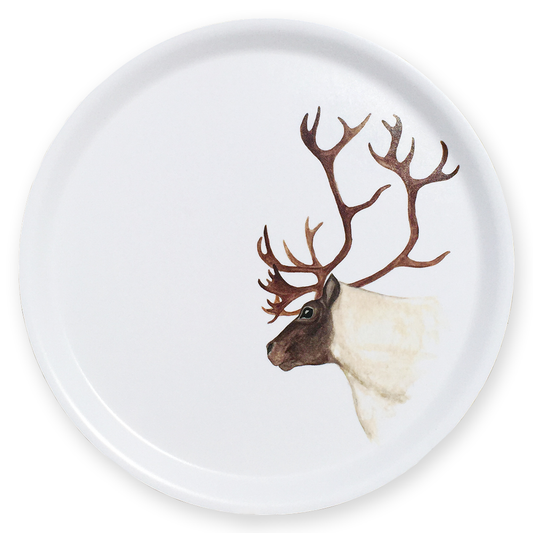 Rund bricka 38 cm Boazu Ren Sara Skum