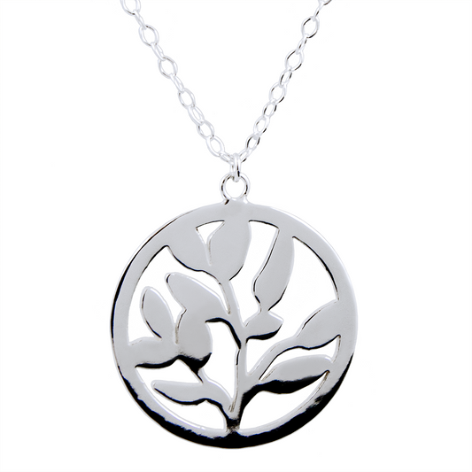 Camilla Mustikka Blåbär långt halsband