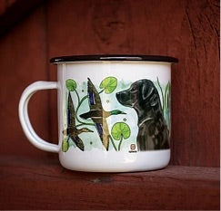 Eplaros emaljmugg Jaktlabrador