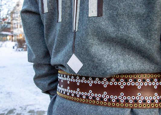 Bälte Koltbälte Karesuando brun 8cm